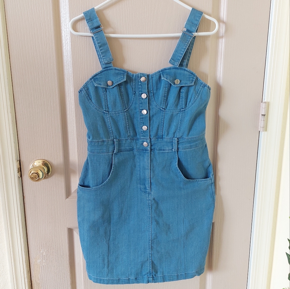 Denim Bodycon Dress